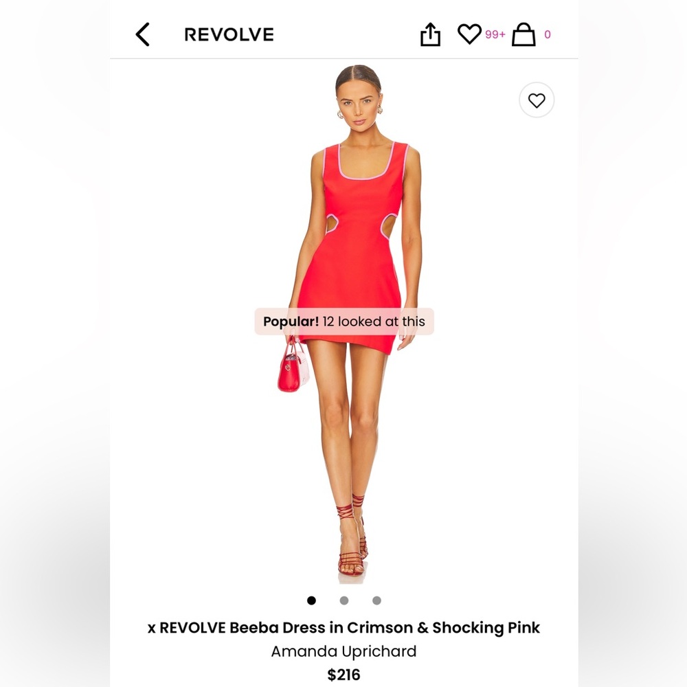 Amanda Uprichard “Beeba” Dress - size Small, EUC/Like-New briefly wore once)!!
